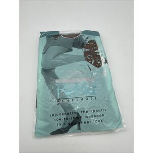 ReNu Panty hose 2019 Off Black 1 pair Day Sheer Look Large New